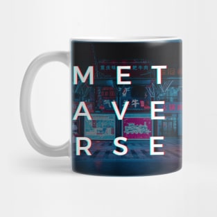 metaverse tshirt, mugs, stickers,wall art, mask,cases Mug